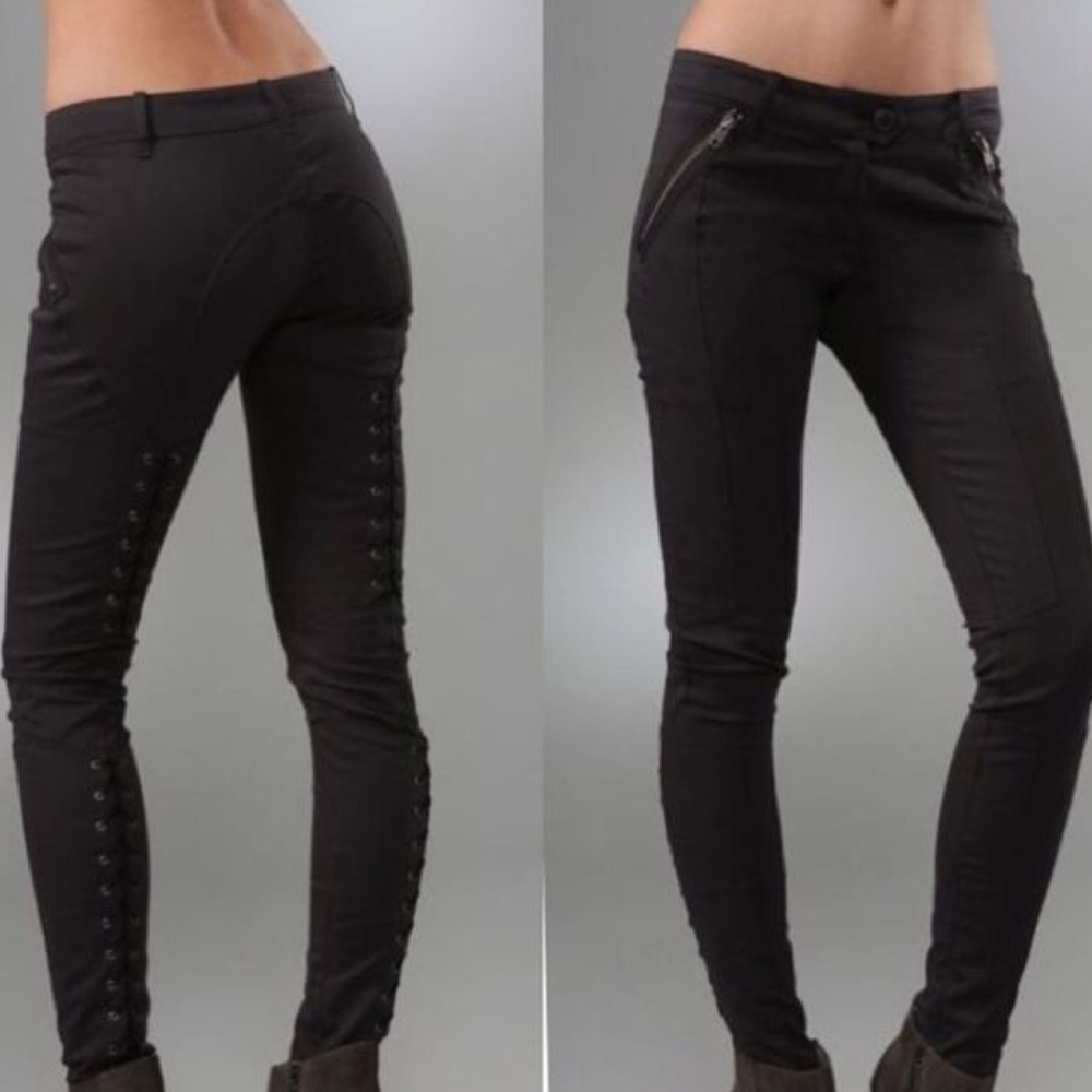 Mason | Lace UP Pants - Size 2